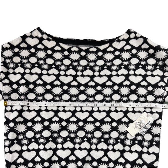 Anthropologie Maeve Boat Neck Heart Sweater Size XS NWT - Picture 13 of 17